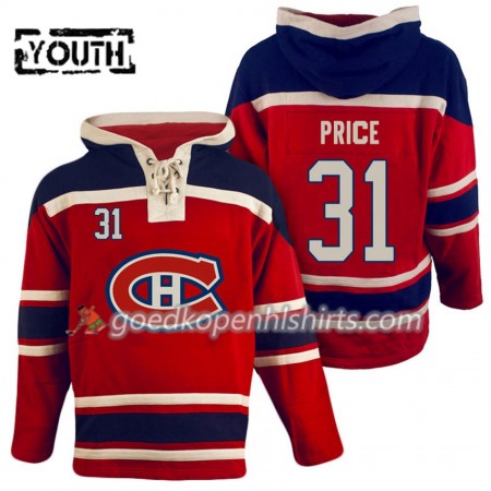 Montreal Canadiens Carey Price 31 Rood Hoodie Sawyer - Kinderen